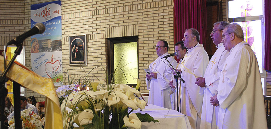 Eucaristía 26 de Abril 50 aniversario Agustinas Misioneras Avilés